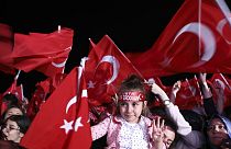 Der türkische Präsident Recep Tayyip Erdoğan hat am Sonntag die Präsidentschaftswahlen gewonnen