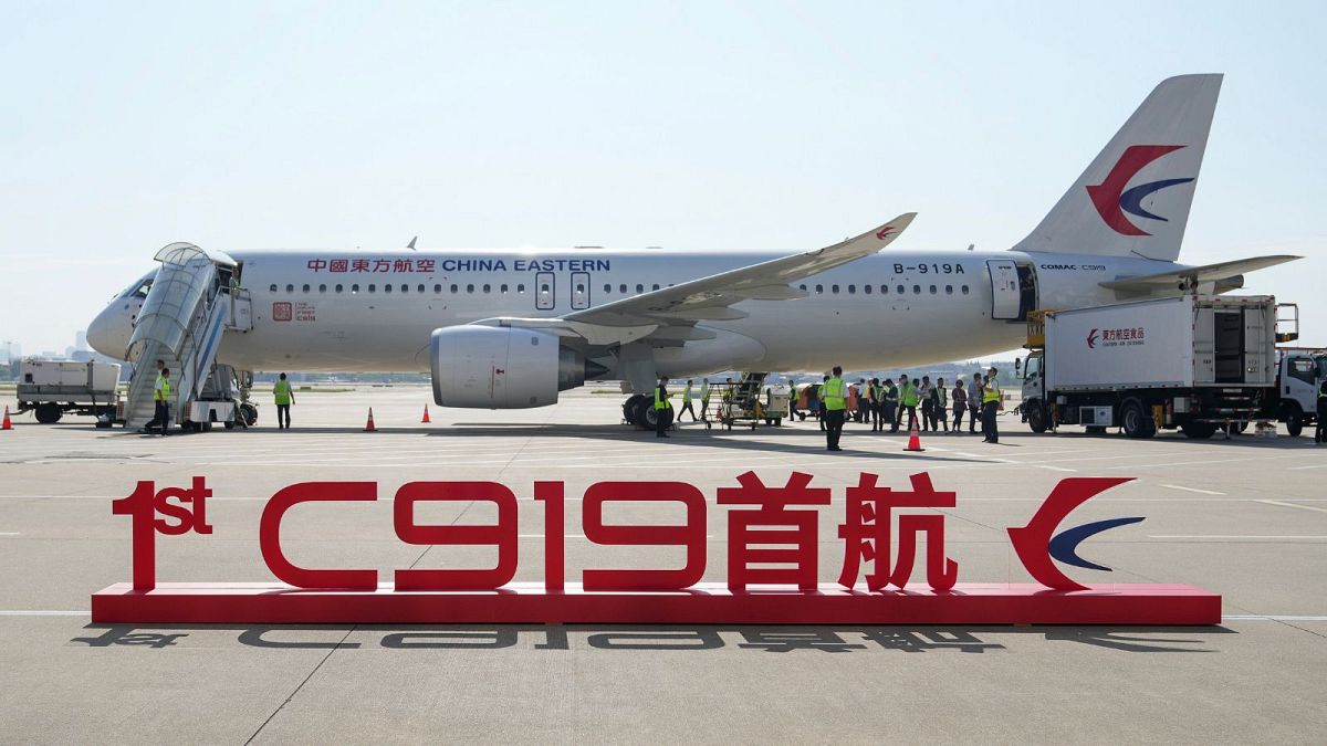 نخستین پرواز هواپیمای ساخت چین