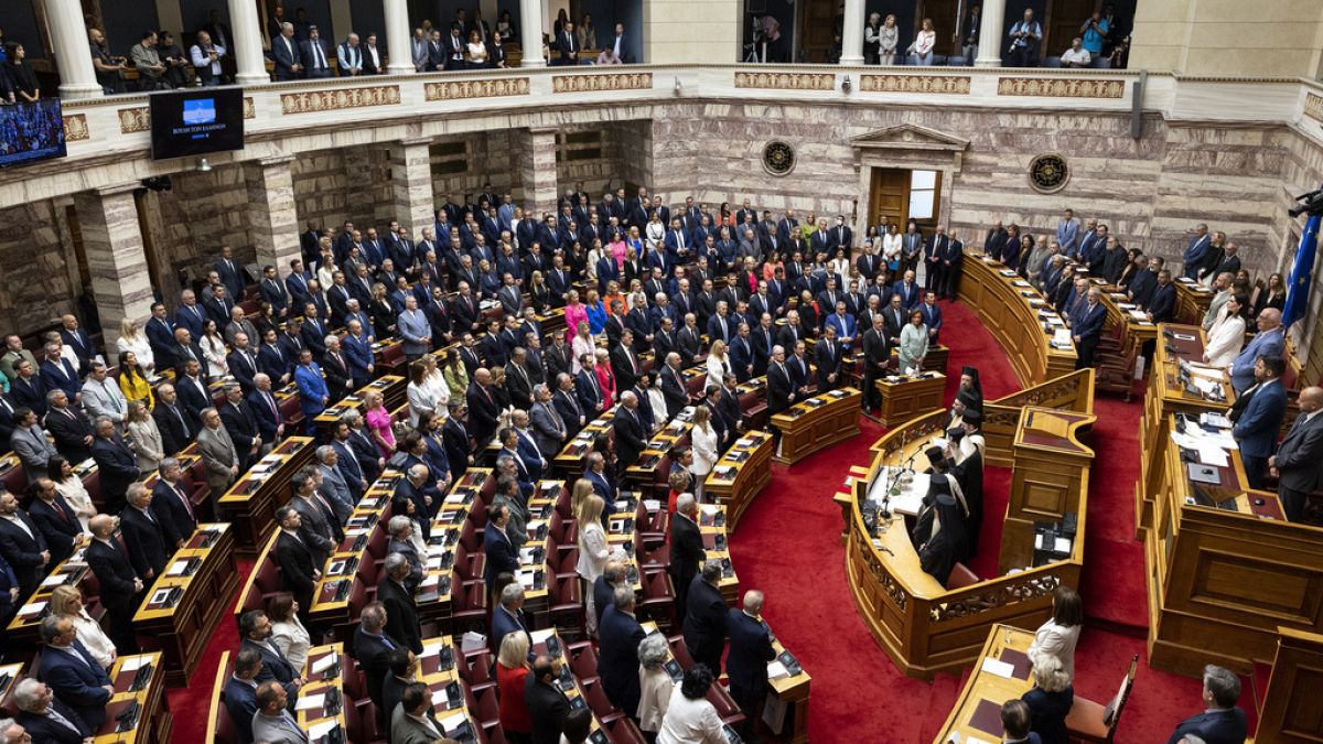 Τελετή ορκωμοσίας στην Βουλή των Ελλήνων
