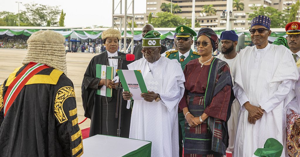 Bola Ahmed Tinubu sworn in as Nigeria's new president Africanews