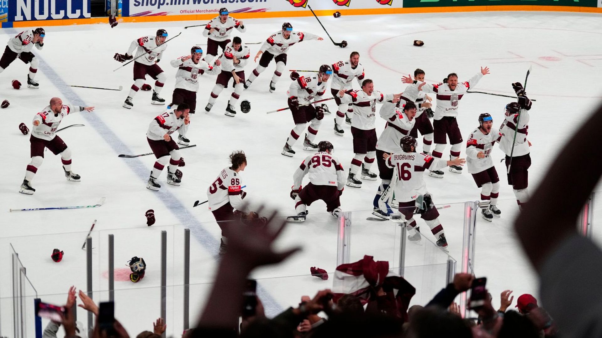 Surprise national holiday declared in Latvia after ice hockey bronze