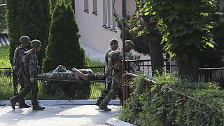 Kosova'nın kuzeyinde 25 KFOR gücü yaralandı