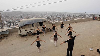 Ballettunterricht im Slum in Perus Hauptstadt Lima