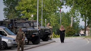 Kosova'da NATO askerleri