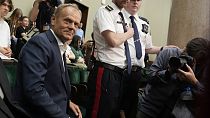 Donald Tusk al Parlamento polacco. (Varsavia, 26.5.2023)