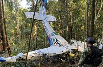 سقوط هواپیما در کلمبیا