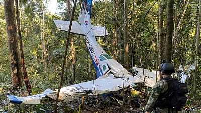 سقوط هواپیما در کلمبیا