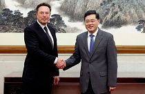 دیدار ایلان ماسک با کین گانگ، وزیر خارجه چین