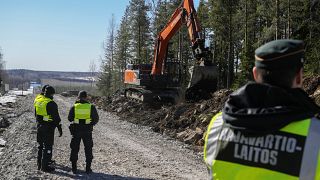 O νατοϊκός φράχτης της Φινλανδίας στα σύνορα με την Ρωσία