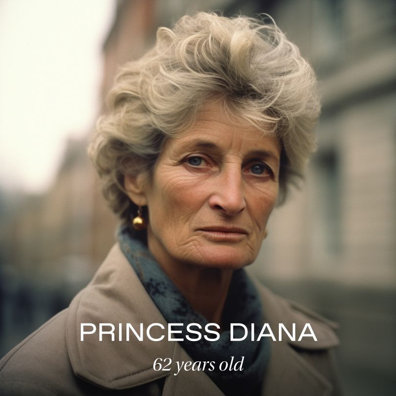 Artist uses AI to imagine how the dead would look now, including Princess  Diana and Tupac