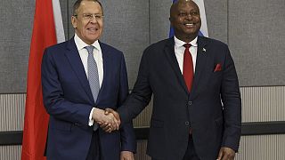 Russian foreign minister Sergei Lavrov visits Burundi 