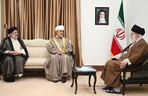 دیدار سلطان عمان با علی خامنه‌ای