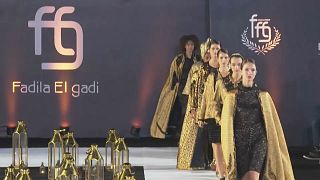 Fashion designer showcases Morocco's traditional embroidery 