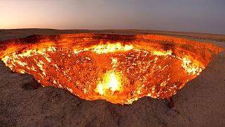 «دروازه جهنم» در ترکمنستان