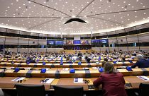 Az Európai Parlament brüsszeli ülésterme