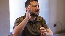 Ukraine's President Volodymyr Zelenskyy