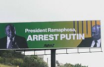 لوحة إعلانية في جنوب إفريقيا