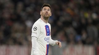 Lionel Messi a Paris Saint-Germain mezében