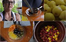 Nikki Agathocleous runs a 27-employee company that makes "sweet spoons" in Agros Cyprus.