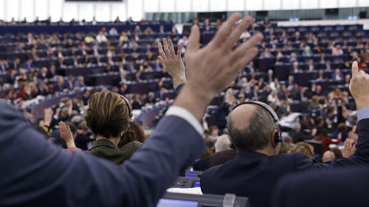 البرلمان الأوروبي في ستراسبورغ