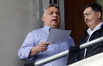 Orbán Viktor miniszterelnök és a leggazdagabb magyar, Mészáros Lőrinc 2019-ben