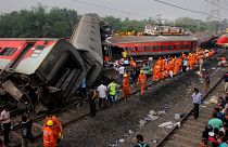تصادف قطار در هند