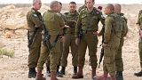 رئيس هيئة الأركان هيرتسي هليفي وقائد المنطقة الوسطى وضباط آخرون