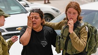 گریه سربازان اسرائیلی مستقر در نزدیکی مرز مصر