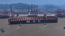 أكبر سفينة حاويات في العالم 