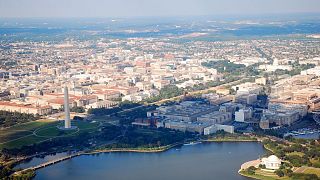 نمای هوایی از شهر واشنگتن