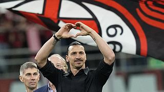 Zlatan Ibrahimovic vasárnap késő este búcsúzott csapatától és szurkolóitól