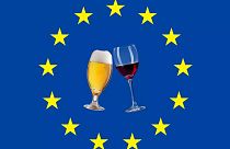 В Европе любят выпить бокальчик вина или пива