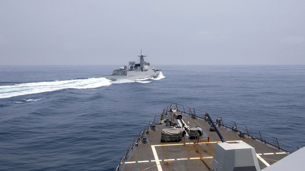 Incident impliquant un navire chinois et un navire américain dans le détroit de Taiwan