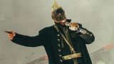 Le chanteur de Rammstein,Till Lindemann sur scène.  