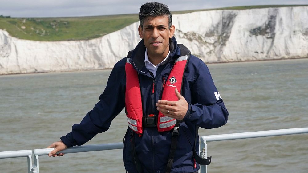 UK Prime Minister Rishi Sunak vows to house more migrants on barges