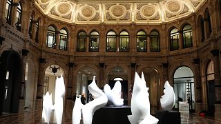 Una veduta dell'imponente mostra alle Gallerie D'Italia di Milano