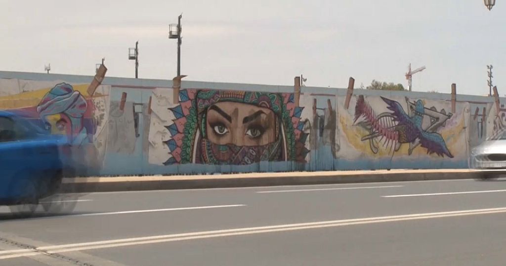 Artists beautify Rabat streets with giant murals