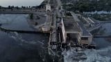 Explosão na barragem ucraniana de Karkhovka