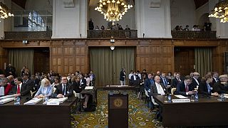 Заседание Международного суда ООН в Гааге