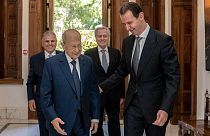 عون يلتقي بشار الأسد في دمشق