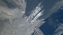 Images satellites du barrage