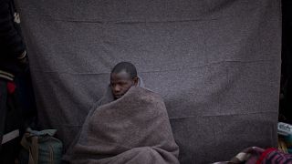 مهاجر من غانا غلى الحدود التونسية