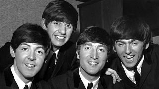 Before AI was a thing: Paul McCartney, Ringo Starr, John Lennon (1940 - 1980) and George Harrison (1943 - 2001) - January 1964.