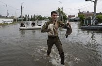 Allagamenti a Kherson
