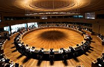 Home affairs ministers from the European Union met in Luxembourg to discuss a proposal to revamp the bloc's migration policy.