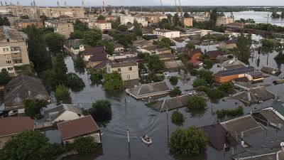 Пострадавшая от наводнения Херсонская область