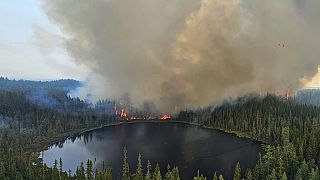 Incendios forestales en Canadá 