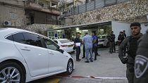 Ισραηλινοί αστυνομικοί στο σημείο των πυροβολισμών στην Ναζαρέτ
