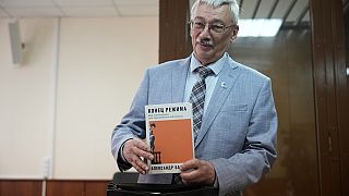 Oleg Orlov, membro da ONG de defesa de Direitos Humanos russa "Memorial"