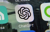  تطبيق "تشات جي بي تي" على هاتف محمول، نيويورك، 18 مايو 2023.